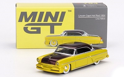 Lincoln Capri Hot Rod 1954 Lime Yellow - Photo 3