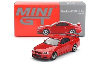 Nissan Skyline GT-R (R34) V-Spec Active Red - Photo 3