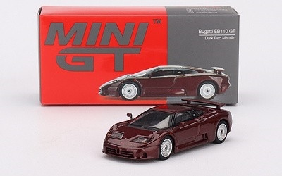 Bugatti EB110 GT Dark Red Metallic - Photo 3