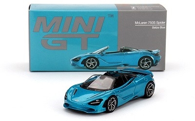McLaren 750S Spider Belize Blue - Photo 3