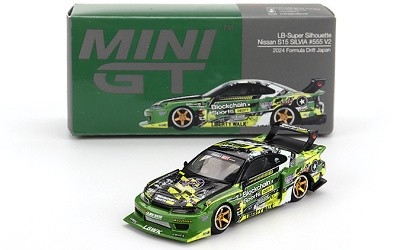 Nissan LB-Super Silhouette S15 SILVIA #555 V2 2024 Formula Drift Japan - Photo 3