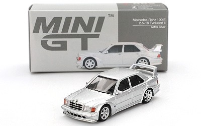 Mercedes-Benz 190E 2.5-16 Evolution II 1989 Astral Silver - Photo 3