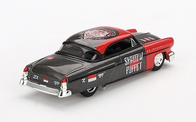 Lincoln Capri Hot Rod 1954 Shadow Puppet MINI GT x MIZU Diecast 2024 - Photo 2