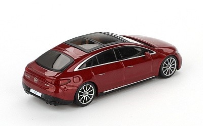 Mercedes-Benz EQS 580 4MATIC Red Metallic - Photo 1