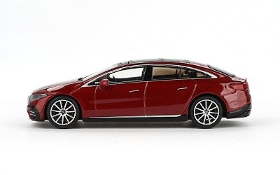Mercedes-Benz EQS 580 4MATIC Red Metallic - Photo 2