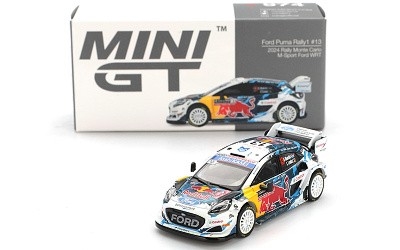 Ford Puma Rally1 #13 M-Sport Ford WRT 2024 Rally Monte Carlo - Photo 3