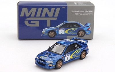 Subaru Impreza WRC98 1998 Rally Monte-Carlo 3rd Place #3 - Photo 3