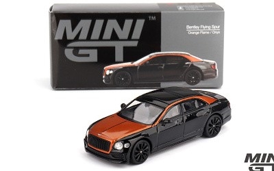 Bentley Flying Spur Orange Flame / Onyx - Photo 3