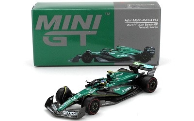 Aston Martin AMR24 #14 Fernando Alonso 2024 F1 2024 Bahrain GP - Photo 3
