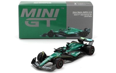 Aston Martin AMR24 #18 Lance Stroll 2024 F1 2024 Bahrain GP - Photo 3