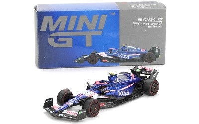 Red Bull VCARB 01 #22 Yuki Tsunoda 2024 F1 2024 Bahrain GP - Photo 3