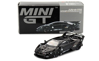 Lamborghini LB-Silhouette WORKS MURCIELAGO GT Evo Black blistr - Photo 3