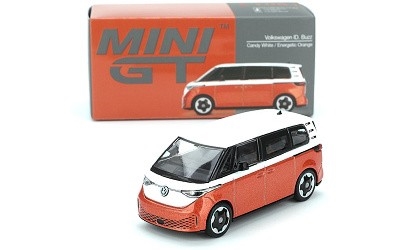 Volkswagen ID.Buzz Candy White / Energetic Orange - Photo 3