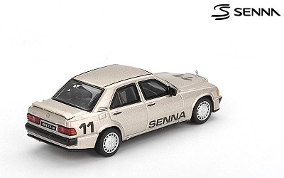 Mercedes-Benz 190 E 2.3-16 #11 Ayrton Senna 1984 Nürburgring Race of Champions w/ Figure - Photo 1