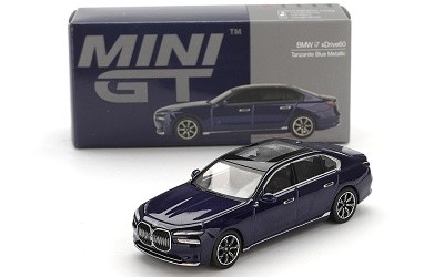BMW i7 xDrive60 Tanzanite Blue Metallic - Photo 3