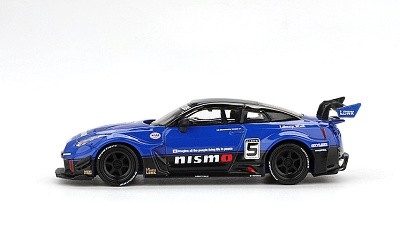 LB-Silhouette WORKS GT NISSAN 35GT-RR Ver.2 Blue blistr - Photo 2