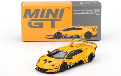 Lamborghini LB-Silhouette WORKS MURCIELAGO GT Evo Yellow - Photo 3