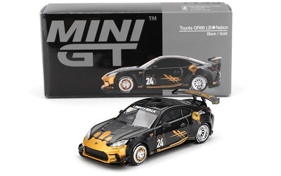 Toyota GR86 LB Nation Black / Gold - Photo 3