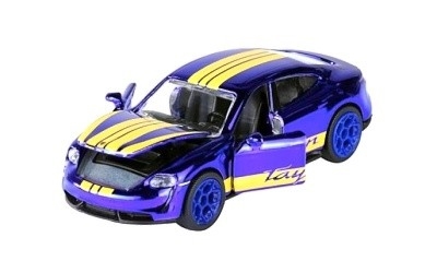 AUTÍČKO MAJORETTE DELUXE CARS PORSCHE TAYCAN TURBO S BLUE - Photo 1