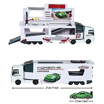 MAJORETTE SET MAN THX TRUCK PORSCHE EXPERIENCE W/ 2 CARS - Photo 3