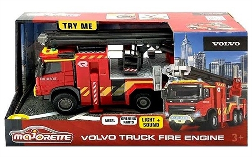 AUTÍČKA MAJORETTE VOLVO POLICE W/ HELICOPTER - Photo 1