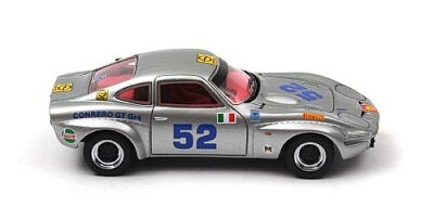 OPEL GT CONRERE SILVER #52 TARGA FLORIO 1971 - Photo 2