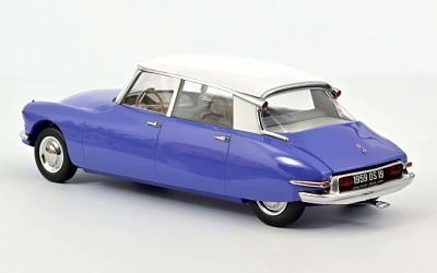 Citroën DS 19 1959 Bleu Delphinium & Blanc - Photo 1