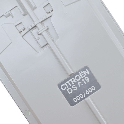 CITROËN DS 19 1959 GREY ROSÉ6 / AUBERGINE - Photo 1