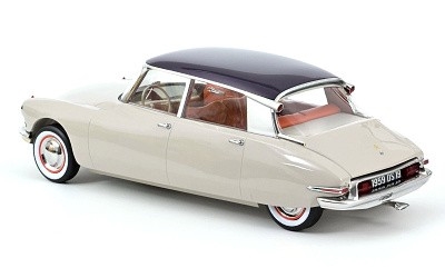 CITROËN DS 19 1959 GREY ROSÉ6 / AUBERGINE - Photo 3