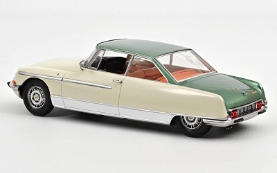Citron DS 21 Le Lman 1968 Ivory and Green metallic - Photo 1