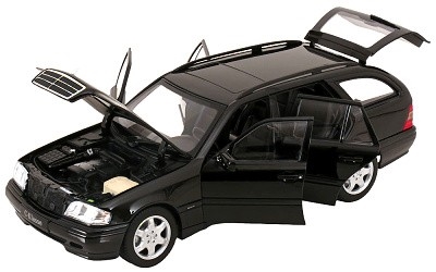MERCEDES-BENZ C-KLASSE W202 COMBI 1997 BLACK LIMITED EDITION 1000 PCS. - Photo 2