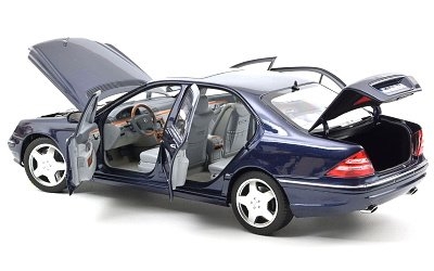 Mercedes-Benz S55 AMG 2000 Blue metallic - Photo 1