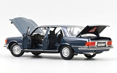 Mercedes-Benz 350 SEL 1979 Hansa Blue - Photo 1 Mercedes-Benz 350 SEL 1979 Hansa Blue - Photo 1