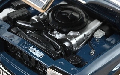 Mercedes-Benz 350 SEL 1979 Hansa Blue - Photo 3 Mercedes-Benz 350 SEL 1979 Hansa Blue - Photo 3