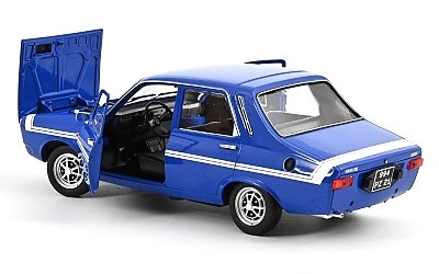 Renault 12 Gordini without bumpers 1971 Bleu-de-France Blue - Photo 1