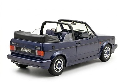 Volkswagen Golf cabrio Quartett 1992 Inca blue - Photo 1