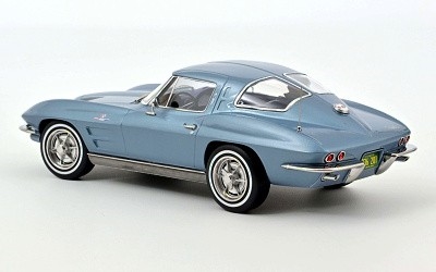 Chevrolet Corvette Sting Ray 1963 metallic Light Blue - Photo 1