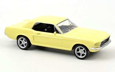 Ford Mustang 1968 Meadowlark Yellow and Airstream Caravan Jet-car - Photo 1