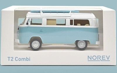 Volkswagen T2b Combi Camper 1973 Pastel Blue Jet-car - Photo 1