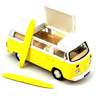 Volkswagen T2b Combi Camper 1973 Pastel Yellow Jet-car - Photo 1