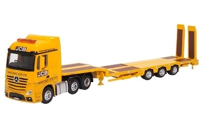 MERCEDES-BENZ ACTROS SEMI LO TRAILER & JCB 531 70 - Photo 1