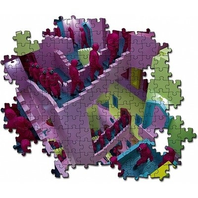 PUZZLE CLEMENTONI 500 dílků 35130 NETFIX SQUID GAME  - Photo 1
