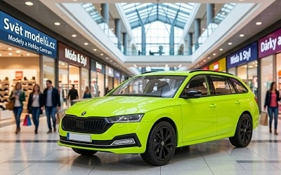 Škoda Octavia IV combi 2019 green - Photo 1