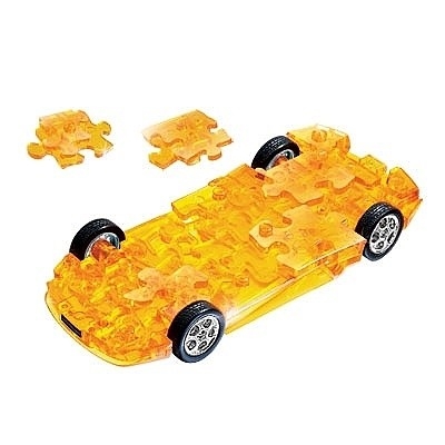 PUZZLE FUN 3D 57061 LAMBORGHINI MURCIELAGO YELLOW TRANSPARENT - Photo 4