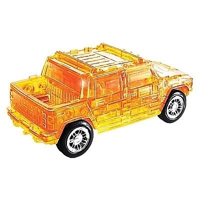 PUZZLE FUN 3D 57101 HUMMER H2 YELLOW TRANSPARENT - Photo 1