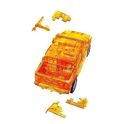 PUZZLE FUN 3D 57101 HUMMER H2 YELLOW TRANSPARENT - Photo 2