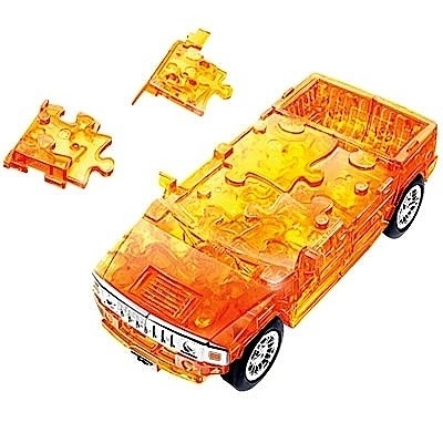 PUZZLE FUN 3D 57101 HUMMER H2 YELLOW TRANSPARENT - Photo 4