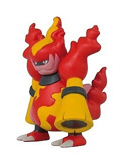 BOJUJÍCÍ  POKÉMON MAGMORTAR S POKÉBALEM - Photo 1