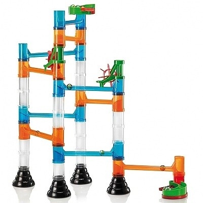 KULIČKOVÁ DRÁHA QUERCETI MIGOGA MARBLE RUN TRANSPARENT BASIC 45 PCS. - Photo 1