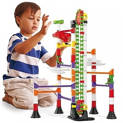 KULIČKOVÁ DRÁHA QUERCETTI MIGOGA MARBLE RUN ELEVATOR 150 PCS. - Photo 1